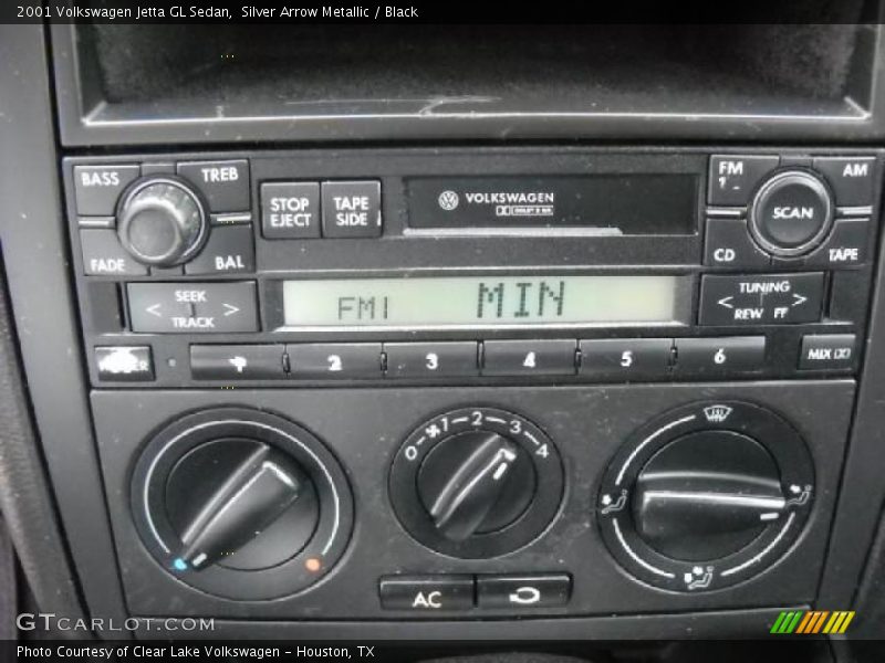 Silver Arrow Metallic / Black 2001 Volkswagen Jetta GL Sedan