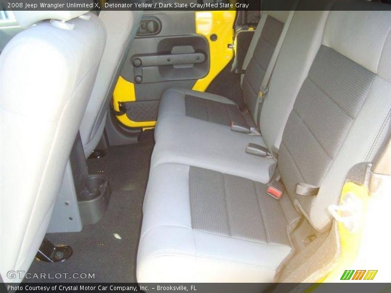 Detonator Yellow / Dark Slate Gray/Med Slate Gray 2008 Jeep Wrangler Unlimited X