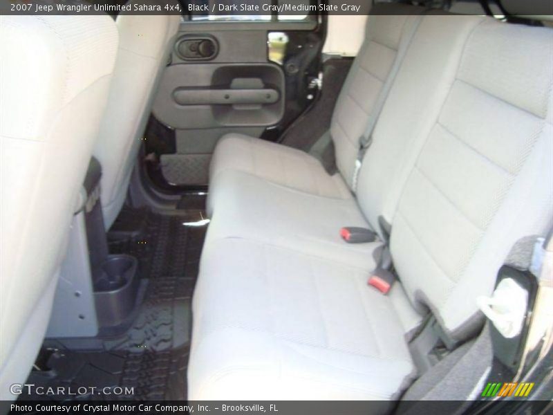 Black / Dark Slate Gray/Medium Slate Gray 2007 Jeep Wrangler Unlimited Sahara 4x4