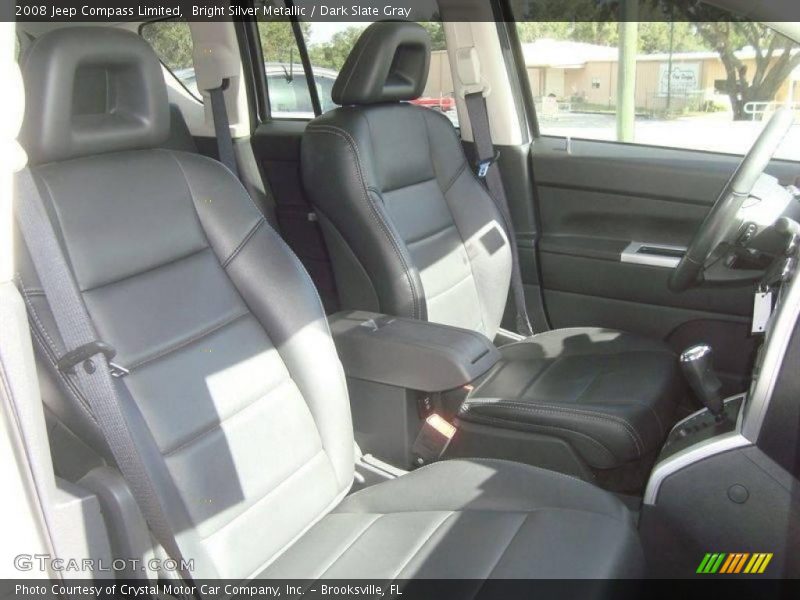 Bright Silver Metallic / Dark Slate Gray 2008 Jeep Compass Limited