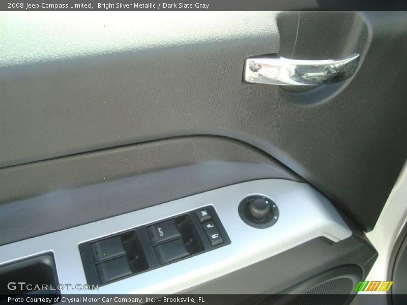 Bright Silver Metallic / Dark Slate Gray 2008 Jeep Compass Limited
