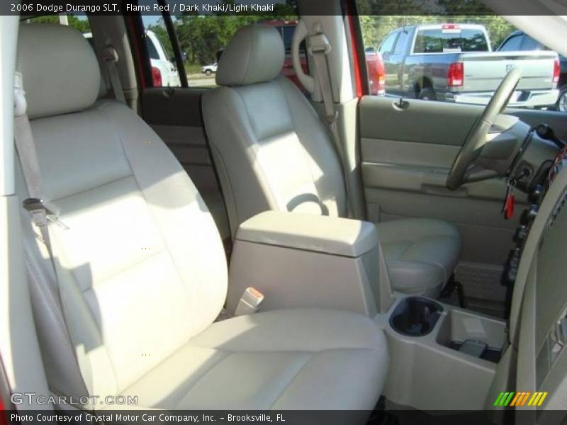 Flame Red / Dark Khaki/Light Khaki 2006 Dodge Durango SLT
