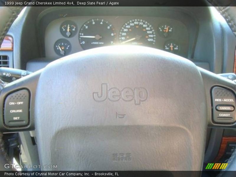 Deep Slate Pearl / Agate 1999 Jeep Grand Cherokee Limited 4x4
