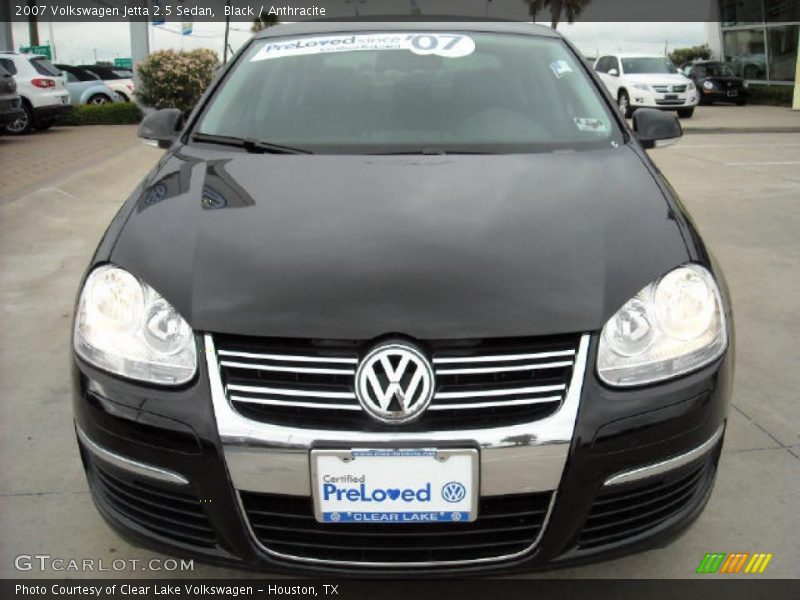 Black / Anthracite 2007 Volkswagen Jetta 2.5 Sedan
