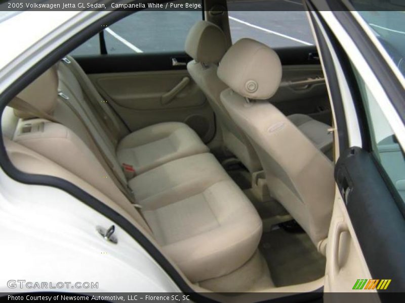 Campanella White / Pure Beige 2005 Volkswagen Jetta GL Sedan