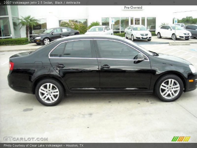 Black / Anthracite 2007 Volkswagen Jetta 2.5 Sedan