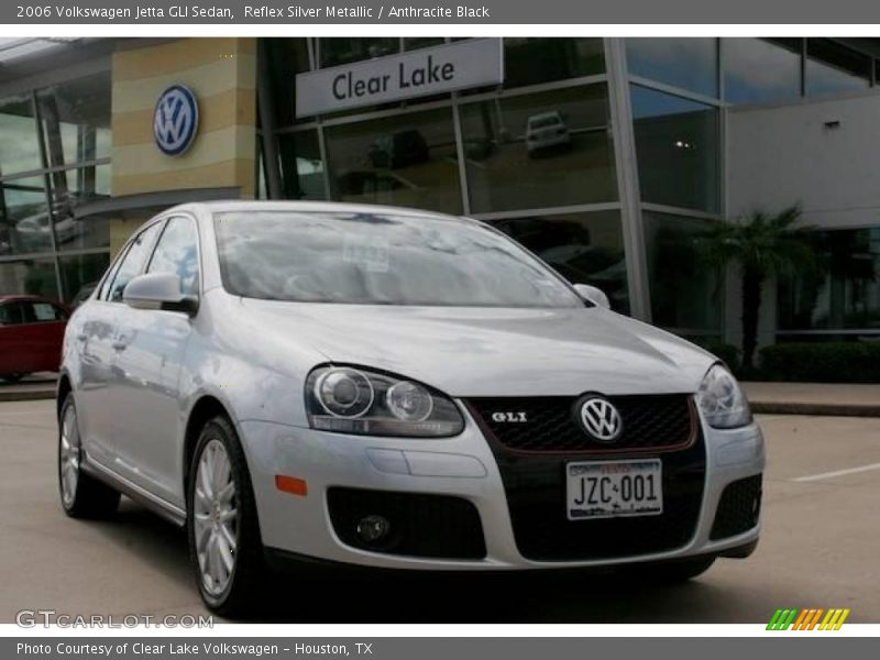 Reflex Silver Metallic / Anthracite Black 2006 Volkswagen Jetta GLI Sedan