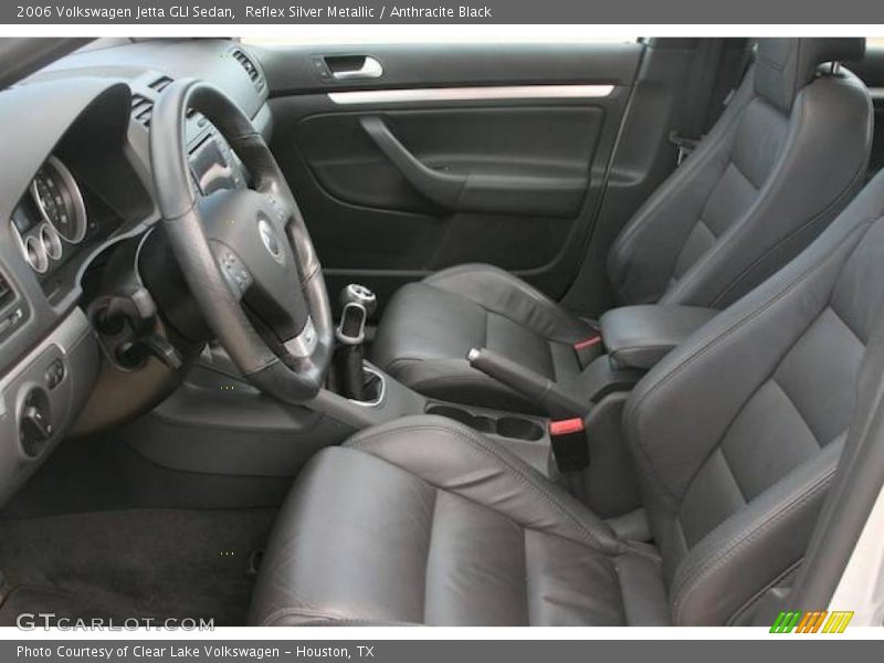 Reflex Silver Metallic / Anthracite Black 2006 Volkswagen Jetta GLI Sedan