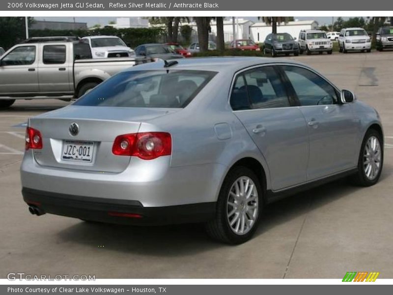 Reflex Silver Metallic / Anthracite Black 2006 Volkswagen Jetta GLI Sedan
