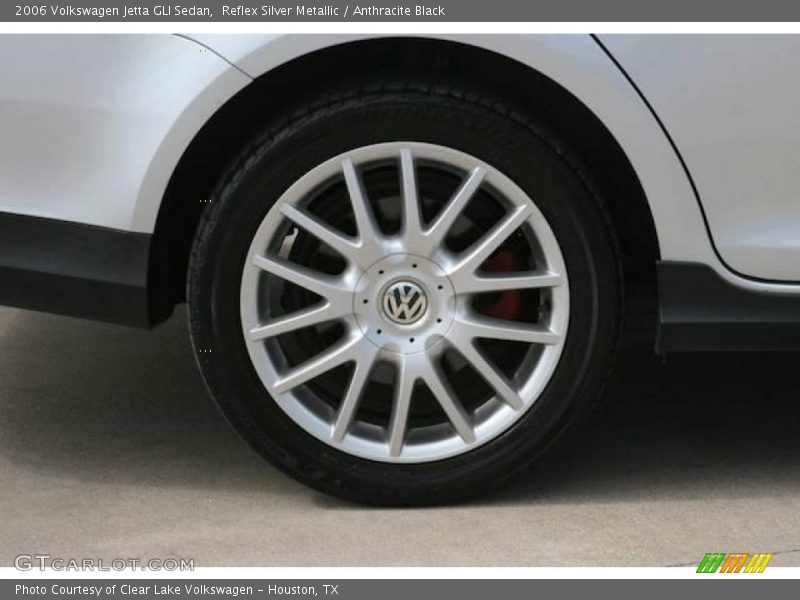 Reflex Silver Metallic / Anthracite Black 2006 Volkswagen Jetta GLI Sedan