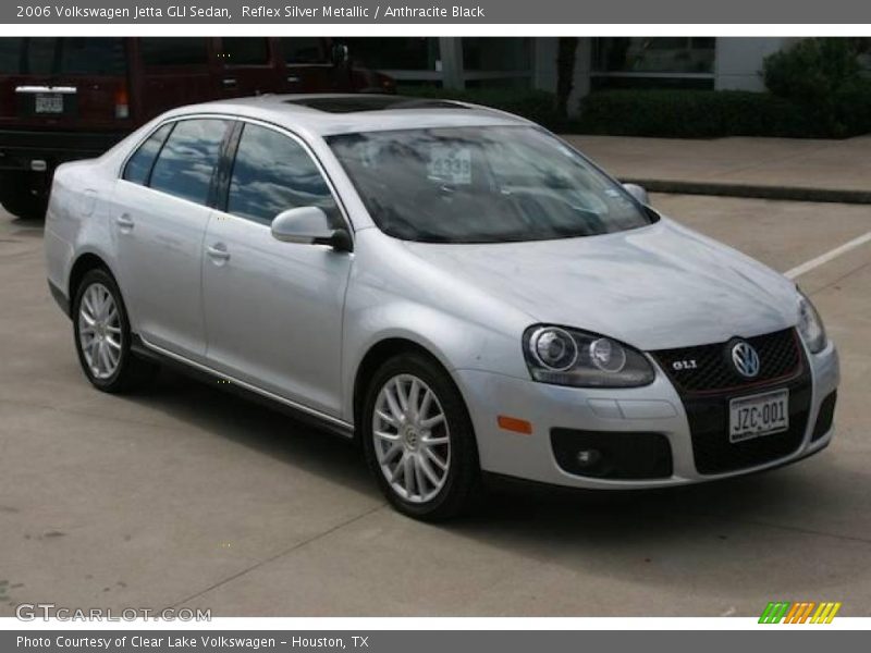 Reflex Silver Metallic / Anthracite Black 2006 Volkswagen Jetta GLI Sedan