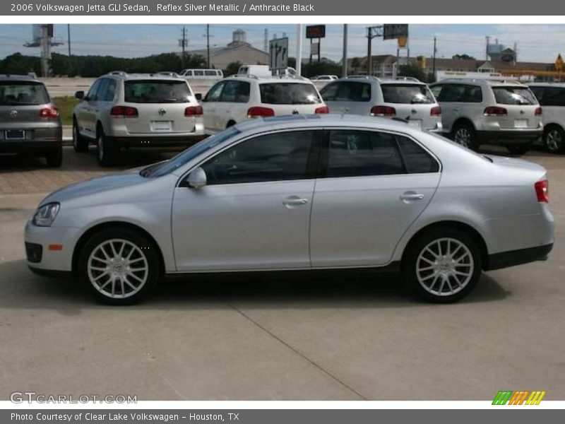 Reflex Silver Metallic / Anthracite Black 2006 Volkswagen Jetta GLI Sedan