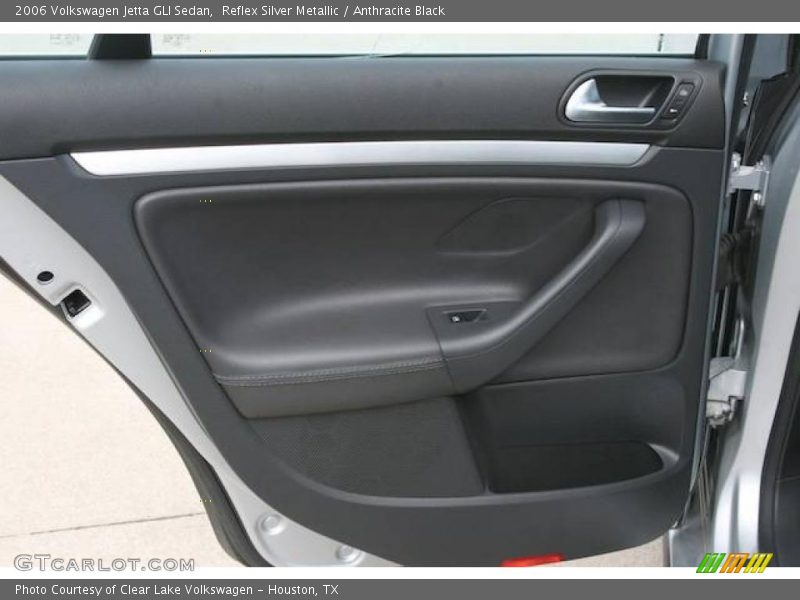 Reflex Silver Metallic / Anthracite Black 2006 Volkswagen Jetta GLI Sedan