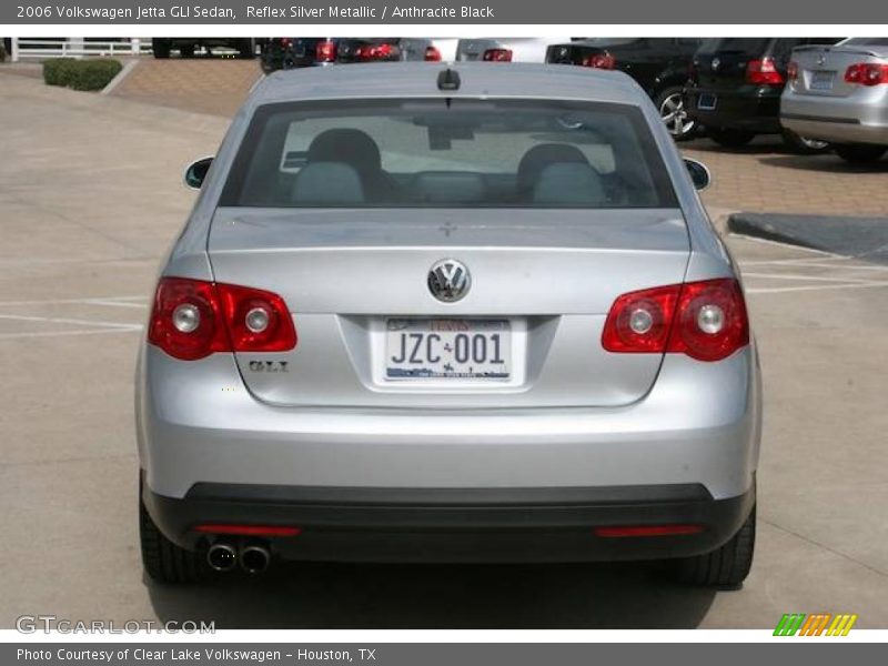 Reflex Silver Metallic / Anthracite Black 2006 Volkswagen Jetta GLI Sedan