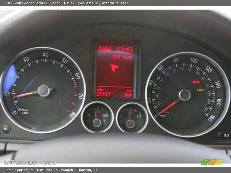 Reflex Silver Metallic / Anthracite Black 2006 Volkswagen Jetta GLI Sedan
