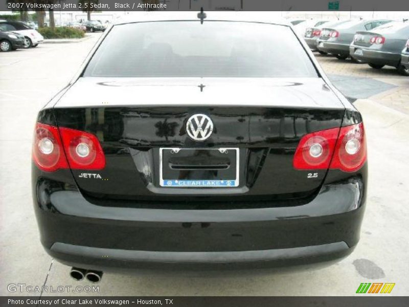 Black / Anthracite 2007 Volkswagen Jetta 2.5 Sedan