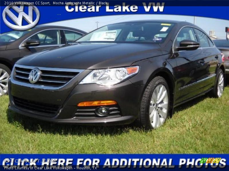 Mocha Anthracite Metallic / Black 2010 Volkswagen CC Sport