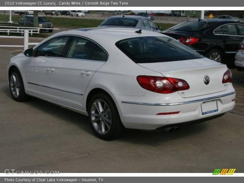 Candy White / Cornsilk Beige Two Tone 2010 Volkswagen CC Luxury