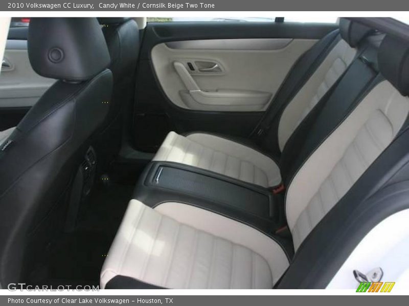 Candy White / Cornsilk Beige Two Tone 2010 Volkswagen CC Luxury