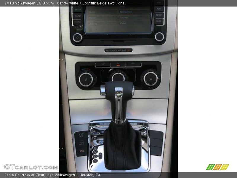 Candy White / Cornsilk Beige Two Tone 2010 Volkswagen CC Luxury