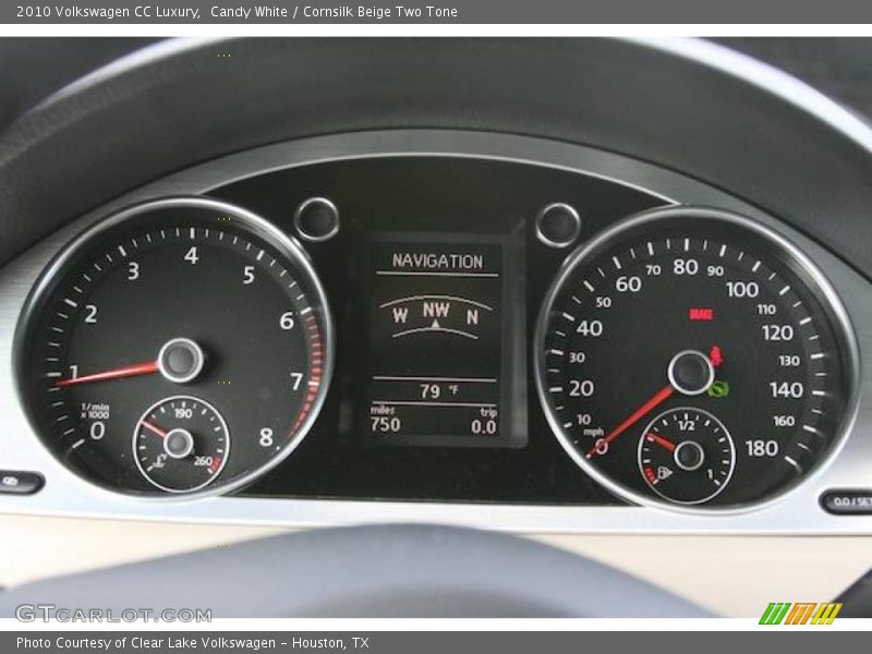 Candy White / Cornsilk Beige Two Tone 2010 Volkswagen CC Luxury