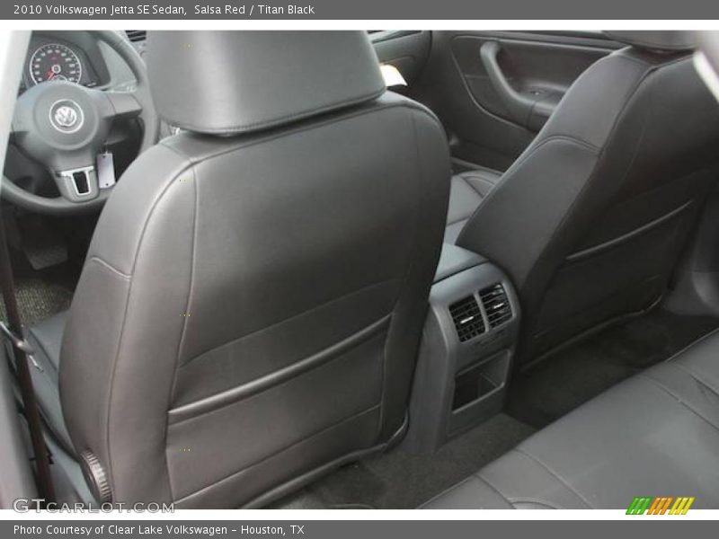 Salsa Red / Titan Black 2010 Volkswagen Jetta SE Sedan