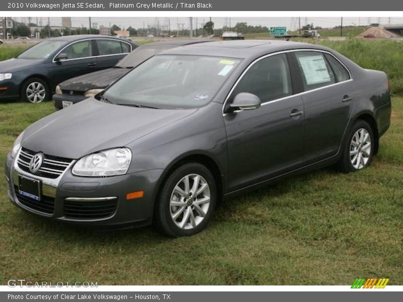 Platinum Grey Metallic / Titan Black 2010 Volkswagen Jetta SE Sedan