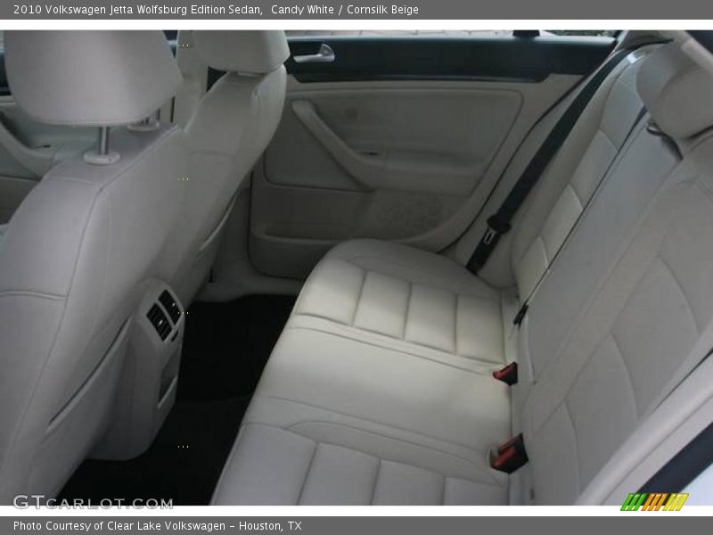 Candy White / Cornsilk Beige 2010 Volkswagen Jetta Wolfsburg Edition Sedan