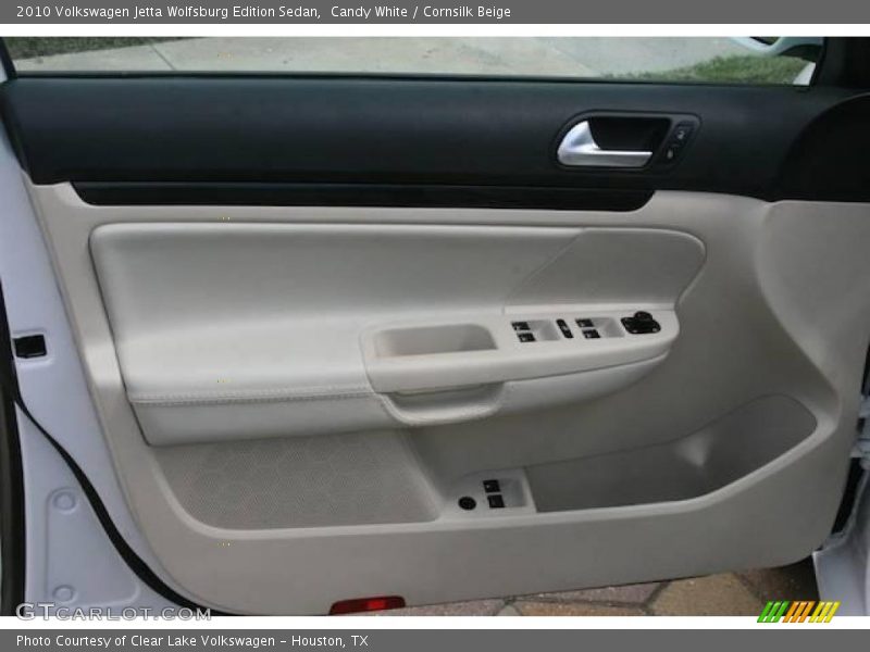 Candy White / Cornsilk Beige 2010 Volkswagen Jetta Wolfsburg Edition Sedan