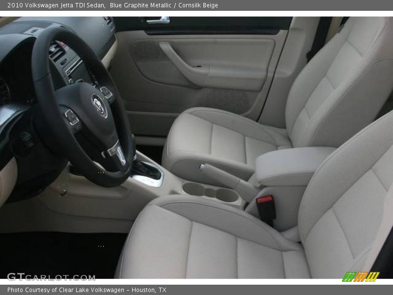 Blue Graphite Metallic / Cornsilk Beige 2010 Volkswagen Jetta TDI Sedan