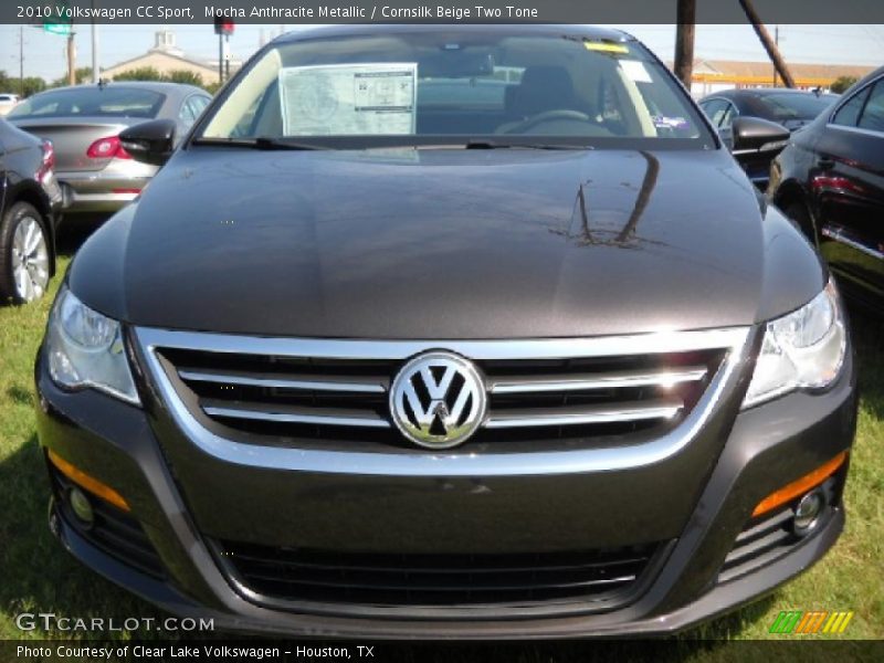 Mocha Anthracite Metallic / Cornsilk Beige Two Tone 2010 Volkswagen CC Sport
