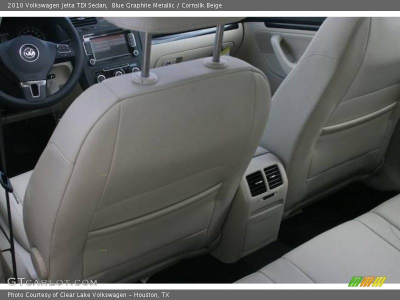 Blue Graphite Metallic / Cornsilk Beige 2010 Volkswagen Jetta TDI Sedan