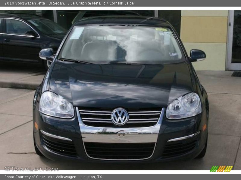 Blue Graphite Metallic / Cornsilk Beige 2010 Volkswagen Jetta TDI Sedan