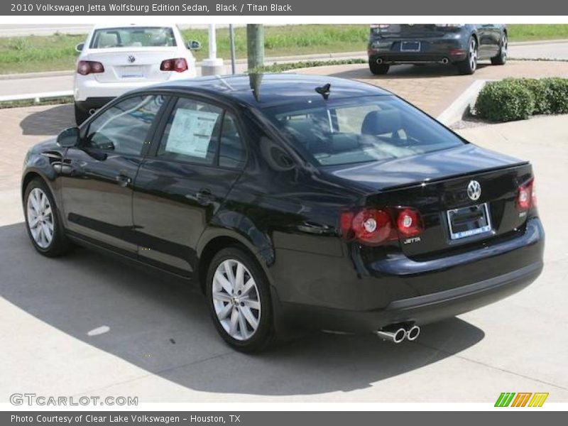 Black / Titan Black 2010 Volkswagen Jetta Wolfsburg Edition Sedan