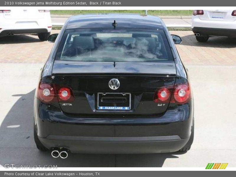 Black / Titan Black 2010 Volkswagen Jetta Wolfsburg Edition Sedan