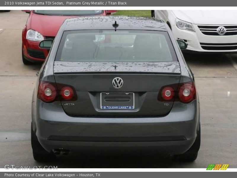 Platinum Grey Metallic / Titan Black 2010 Volkswagen Jetta TDI Sedan