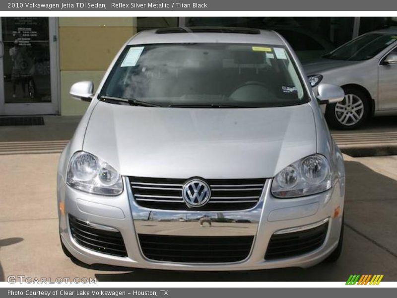 Reflex Silver Metallic / Titan Black 2010 Volkswagen Jetta TDI Sedan