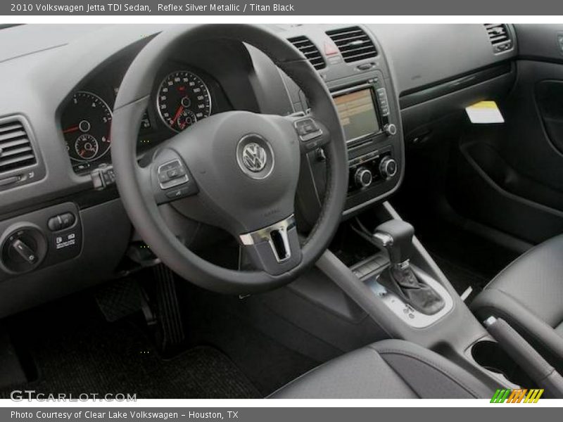 Reflex Silver Metallic / Titan Black 2010 Volkswagen Jetta TDI Sedan