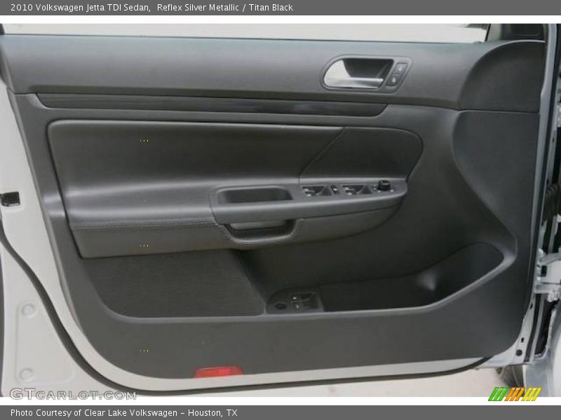 Reflex Silver Metallic / Titan Black 2010 Volkswagen Jetta TDI Sedan