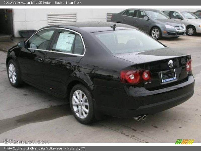 Black / Titan Black 2010 Volkswagen Jetta SE Sedan