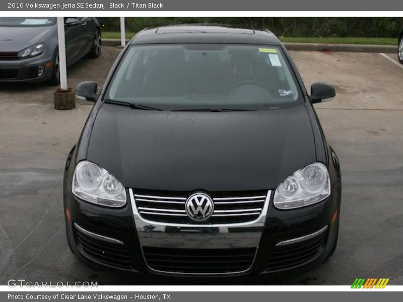 Black / Titan Black 2010 Volkswagen Jetta SE Sedan