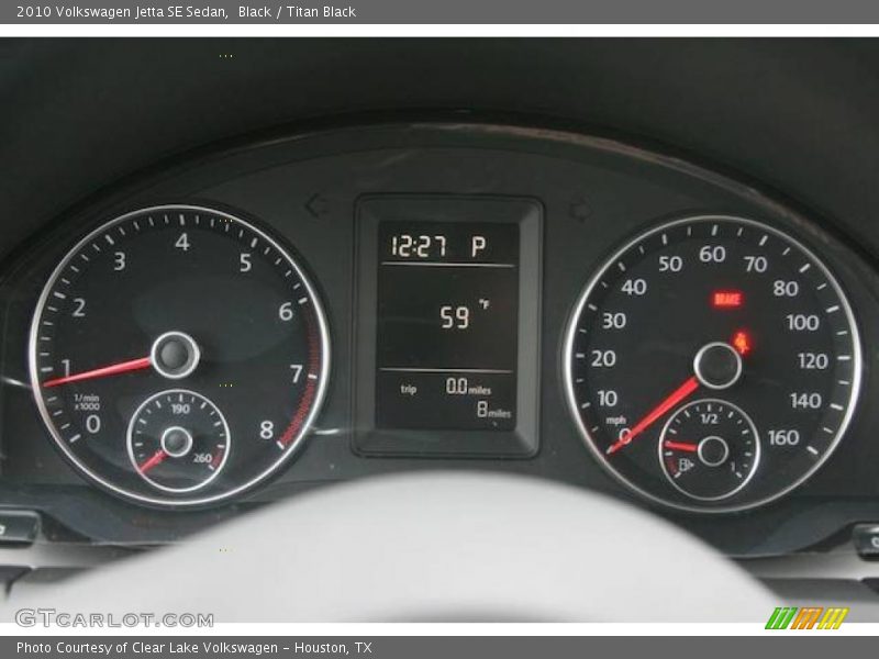 Black / Titan Black 2010 Volkswagen Jetta SE Sedan
