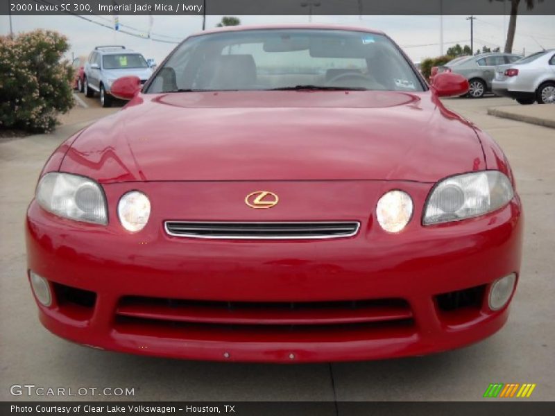 Imperial Jade Mica / Ivory 2000 Lexus SC 300
