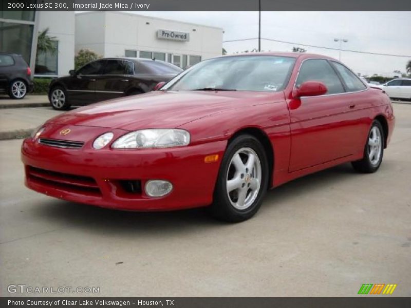 Imperial Jade Mica / Ivory 2000 Lexus SC 300