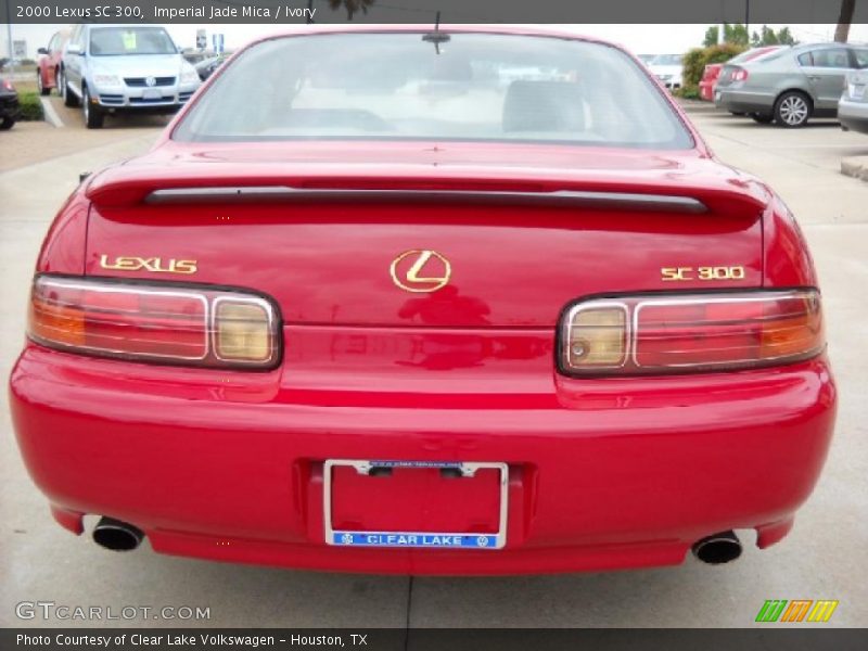 Imperial Jade Mica / Ivory 2000 Lexus SC 300