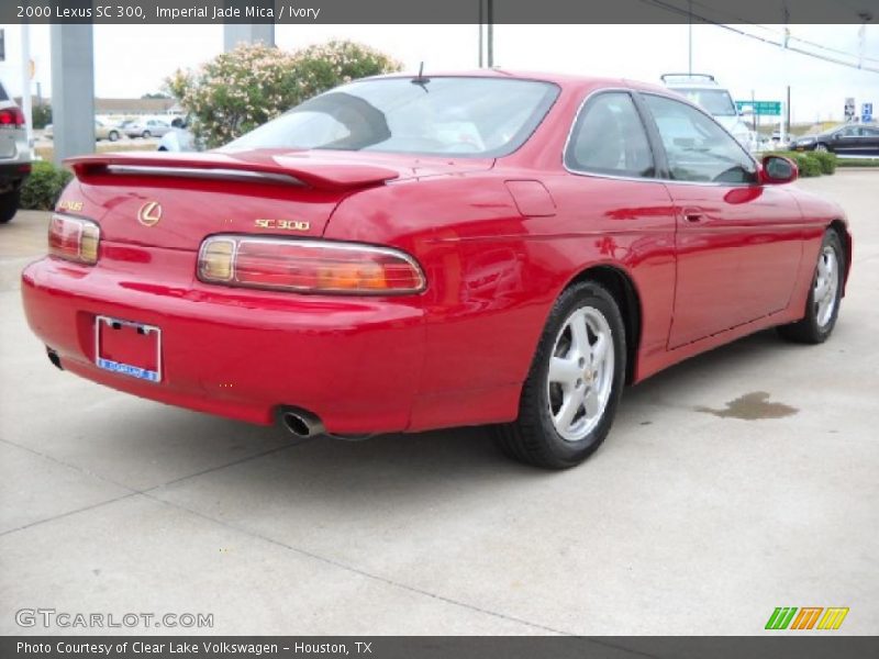 Imperial Jade Mica / Ivory 2000 Lexus SC 300