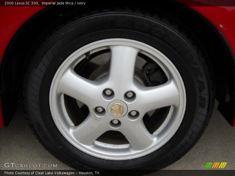 Imperial Jade Mica / Ivory 2000 Lexus SC 300