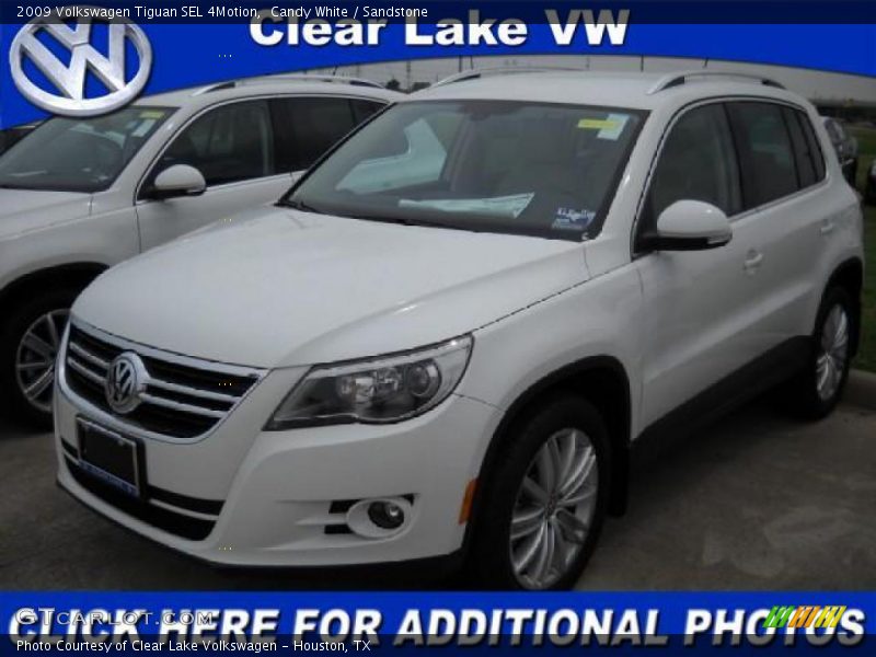 Candy White / Sandstone 2009 Volkswagen Tiguan SEL 4Motion