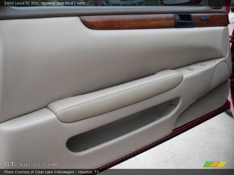 Imperial Jade Mica / Ivory 2000 Lexus SC 300
