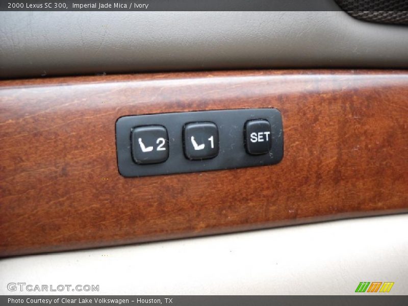 Imperial Jade Mica / Ivory 2000 Lexus SC 300